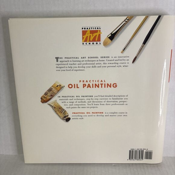 Practical Oil Painting By Gerald Woods Guide To Materials & Techniques Hardcover - Picture 2 of 6